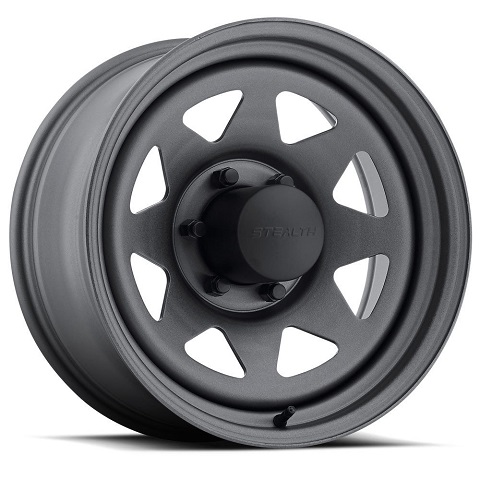 Stealth 8-Spoke  - Gunmetal (Series 704GM)