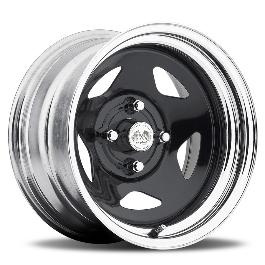 Star FWD - Black Center/Chrome Hoop (Series 021BC) Star FWD - Black Center/Chrome Hoop (Series 021BC)